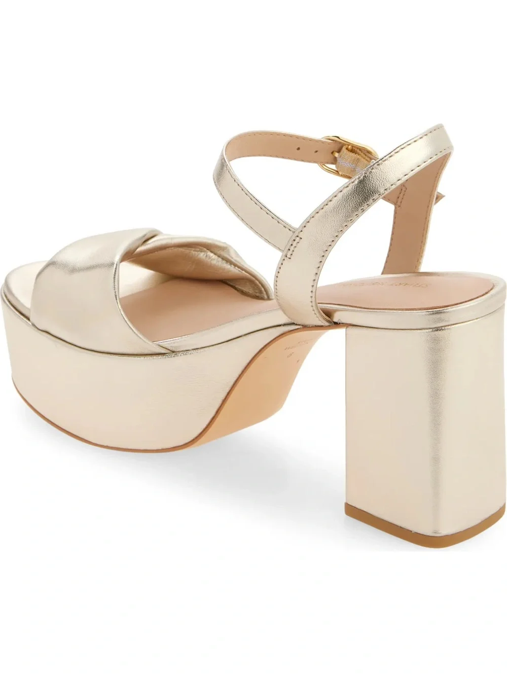 Stuart Weitzman twisted vamp